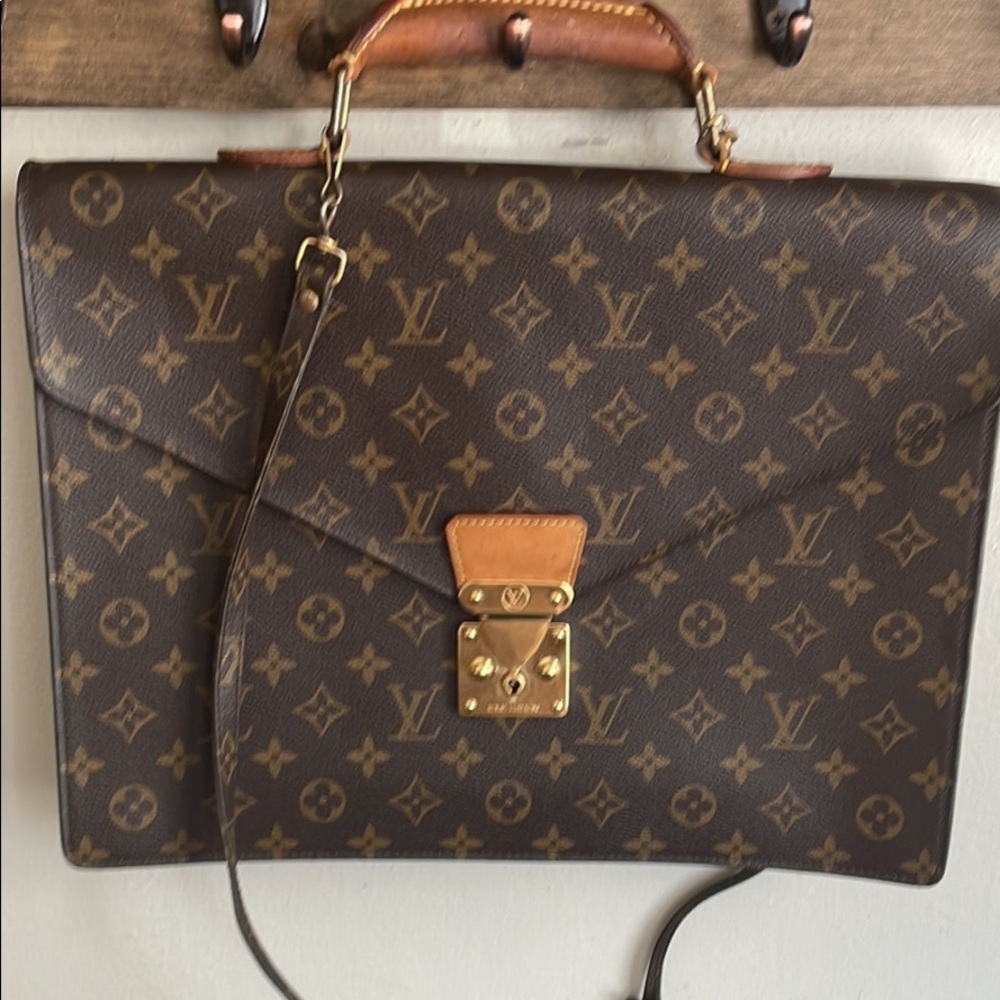 Louis Vuitton briefcase, authentic